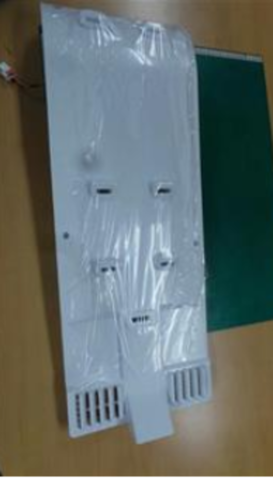 Samsung Freezer Evaporator Fan and Cover Assy SRS585HDIS, SRS600NLS