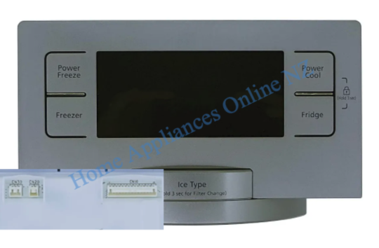 Samsung Fridge Display Controler Board Dispenser Cover SRS585HDIS, SRS607HDSS