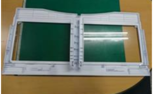 Samsung Fridge Veggie Bin Cover Shelf SRF671BFH2,