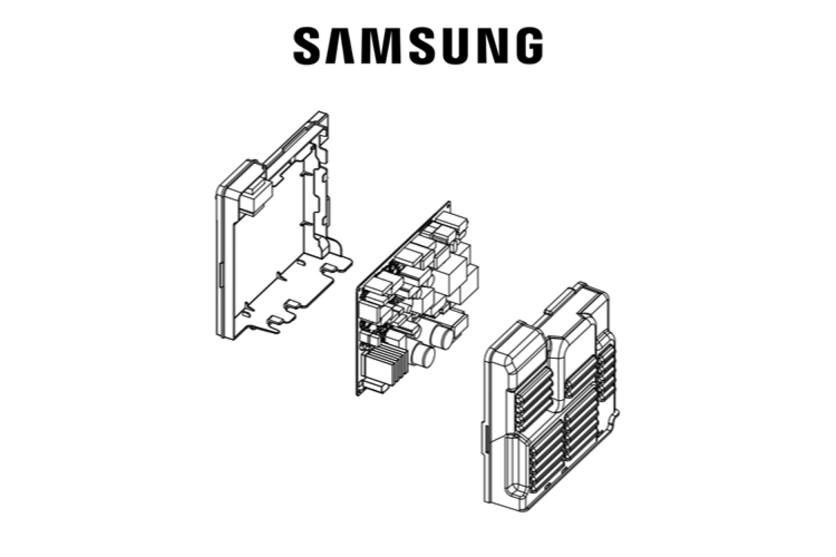Samsung Washing Machine Control Main WA65F5S6DRW/SA WA65F5S6DRW/SA