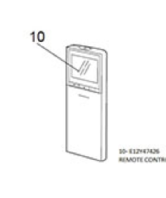 Mitsubishi Air Condition and Heat Pump Remote Controller Msz SG15J 2214