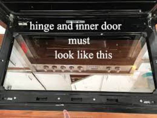 Eurotech Oven Inner Door Glass EUR-FSG90, 788MM