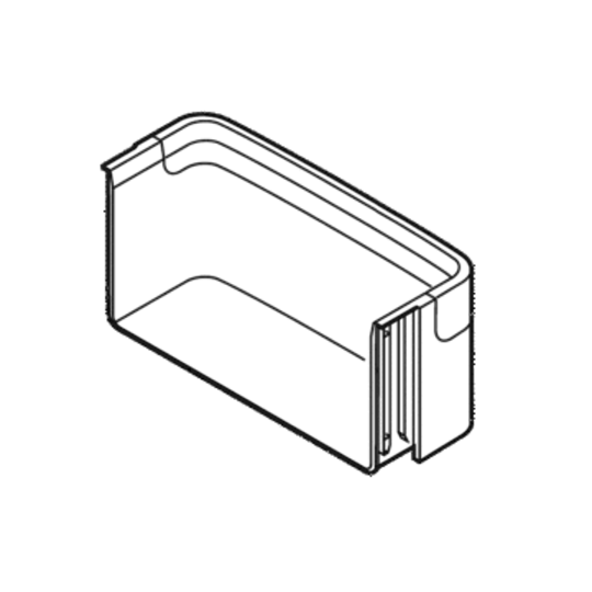 Westinghouse Simpson Electrolux Fridge Bottle Shel Left Hand EQE6007SA-NAU, 934000002, 934000150, 93400015001
