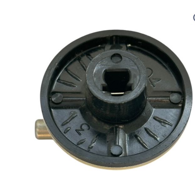 Ilve Cooktop Chrome Knob 504 3 New Version Tall Shaft