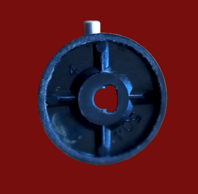 Ilve Cooktop Chrome Knob 503 4 Old Version Flat Back