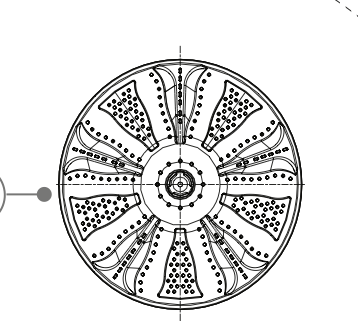 Fisher & Paykel Washing Machine Pulsator Agitator
