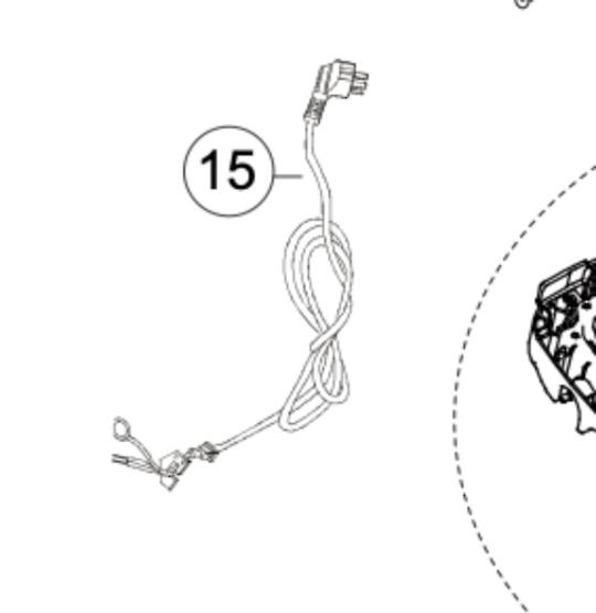 Fisher Paykel Haierwashing Machine Power Cord Supply