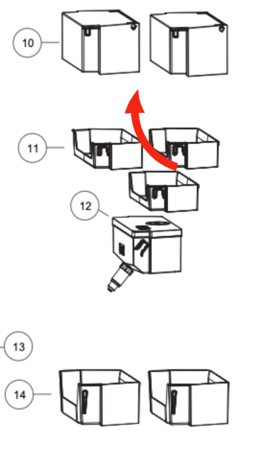 Haier Fridge Door Upper Shelf and Cover