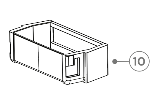 Fisher Paykel Fridge Door Shelf Bottle Left or Right Door RF605Q