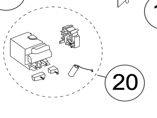 Fisher Paykel Chest Freezer Relay RC719W1, H0074000407FJ