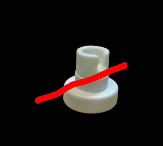 Haier Dishwasher Upper Basket Wheel HDW12, HDW9TFE3SS2, HDW100, HDW300, H0120200963