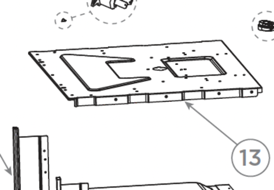 Haier Oven Panel Cooling Fan Lower HWO60S4MX1