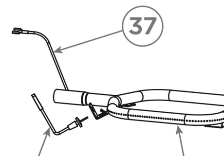 Haier Gas Oven Lower Burner Bake Thermocouple