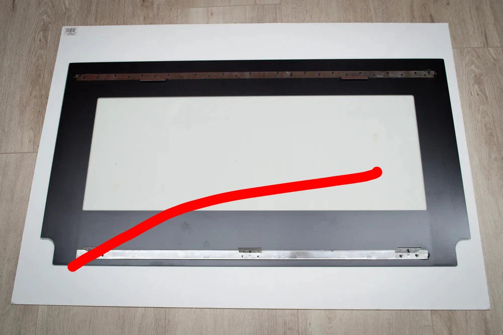 Haier Eurotech Oven Door Complete HOR90S9MSX1 ED-EUROC90BK ED-EUROC90SS ED-EUROGE90BK ED-EUROGE90SS