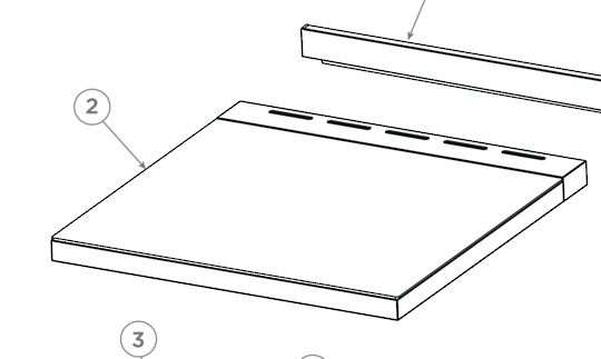 Haier Oven Top Ceramic Glass & Frame