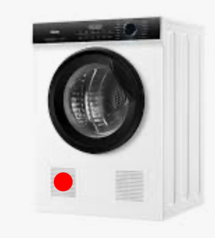 Fisher Paykel and Haier Dryer Vent Blanking Cap Front or Rear Type 2 Latest Version of Dryer