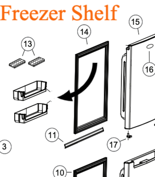 Haier Fridge Freezer Up Or Low Shelf