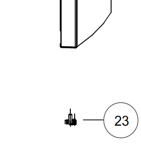 Haier Fridge Hinge Left Side HRF454TW Ha