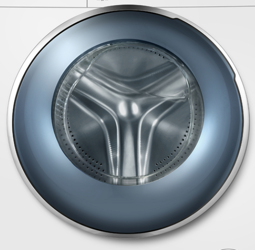 Haier Washing Machine Dryer Door Complete Including Hinge HWD8040BW1