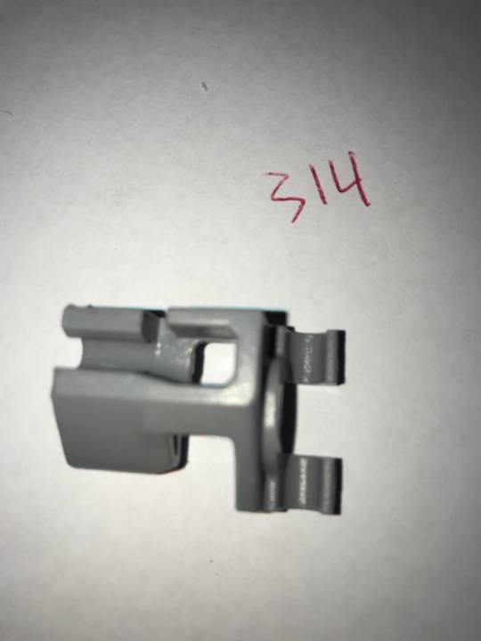 Simpson Westinghouse Dishwasher Lower Basket Clip 1st Rack Fold Down Left Side WSF6606X , *46132