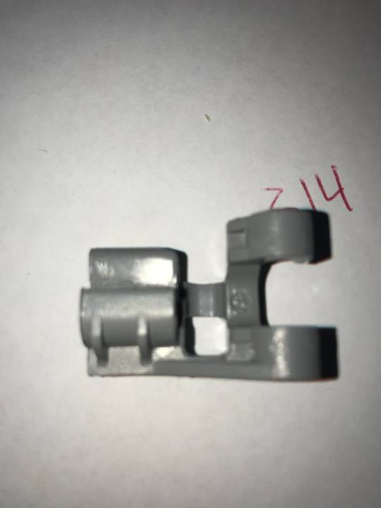 Simpson Westinghouse Dishwasher Lower Basket Clip 1st Rack Fold Down Left Side WSF6606X , *46132