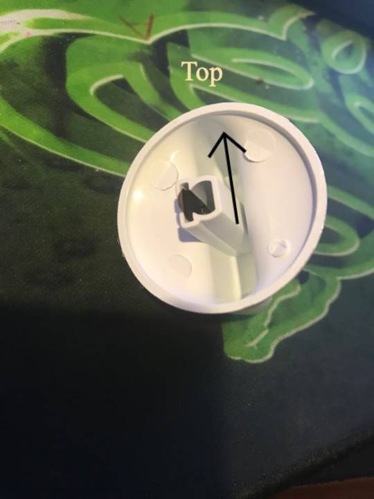 Fisher Paykel and Shacklock Cooktop Knob CG603C,