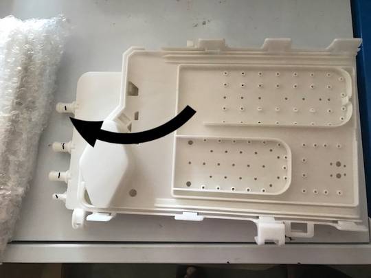 Samsung Washing Machine Dispenser Housing Top WD856UHSAWQ/SA WF756UMSAWQ/SA WF856UHSAGD/SA WF856UHSAWQ/SA ***16006B