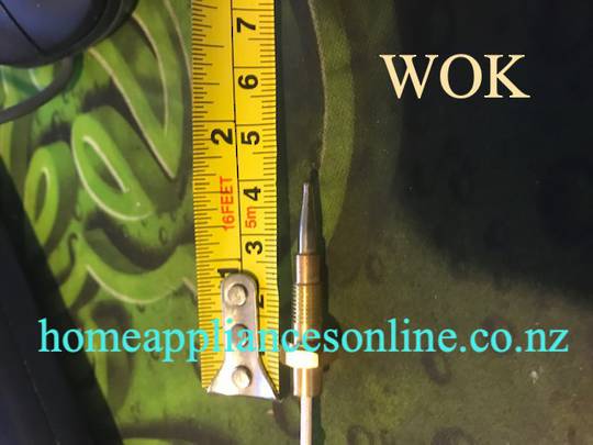 Eurotec and Parmco Thermocouple for Wok Burner,