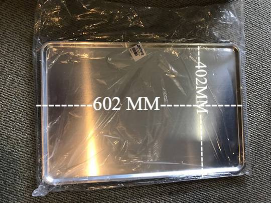 Smeg Oven Tray SNZ708X, Tray Oven 60X40 ALFA100X, CS19 Series and CS19-5