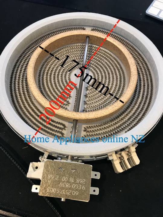 Cooktop Element Large Dual Element 1700W /