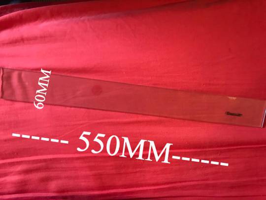 Classique Or Smeg Rangehood Lamp Cover Glass Defuser K199, CLK197SS, With Logo