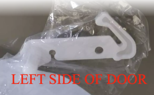 Mitsubishi Fridge Door Lock Left Side of
