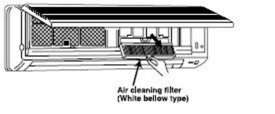 Mitsubishi Electric Air Con Air Cleaning Filter MAC-1700FT