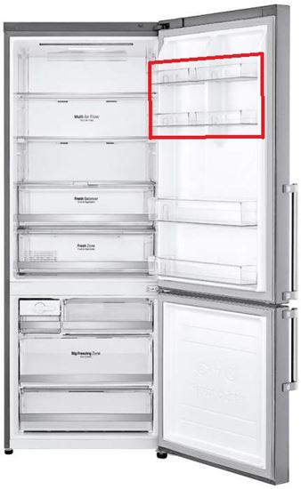 LG Fridge Door Basket Half Shelf Small Basket MAN64468301