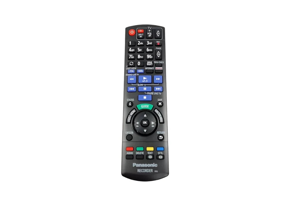 Panasonic Recorder Blu Ray Remote Controler