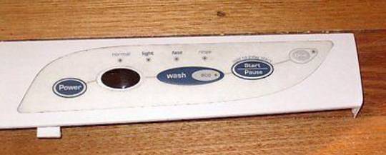 Fisher Paykel Dishwasher Control Panel Nautilus DW920. 920 White, *1812
