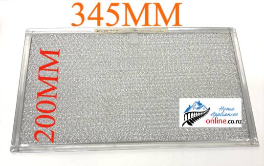 Parmco Ranghood Aluminium Mesh Filter - Pzr