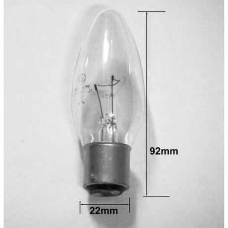 Fisher Paykel Robinhood Range-Hood Bayonet Lamp 40W