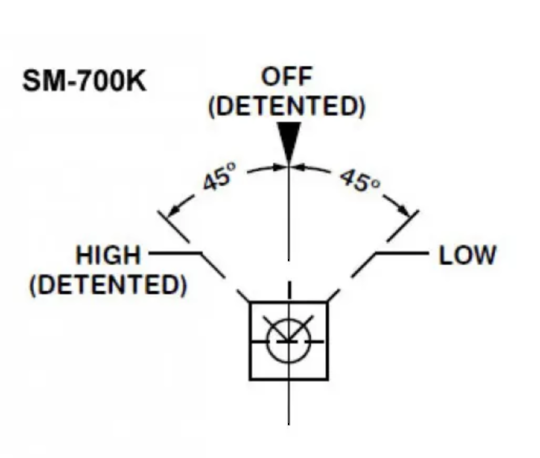 All Brands Cooktop and Oven Cooktop SM700K Regulator Switch Most Brands Old Models
