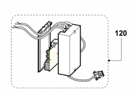 Blanco Rangehood Main Pcb RUL70X, RUL90X