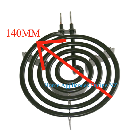 Westinghouse Simpson Cooktop Coil Element Small 1U601, 1U602, 1U603, 1U604, 1U605, 1U606,5790H1U607, 1U608, 2U501, 2U502, 2U600, 2U601