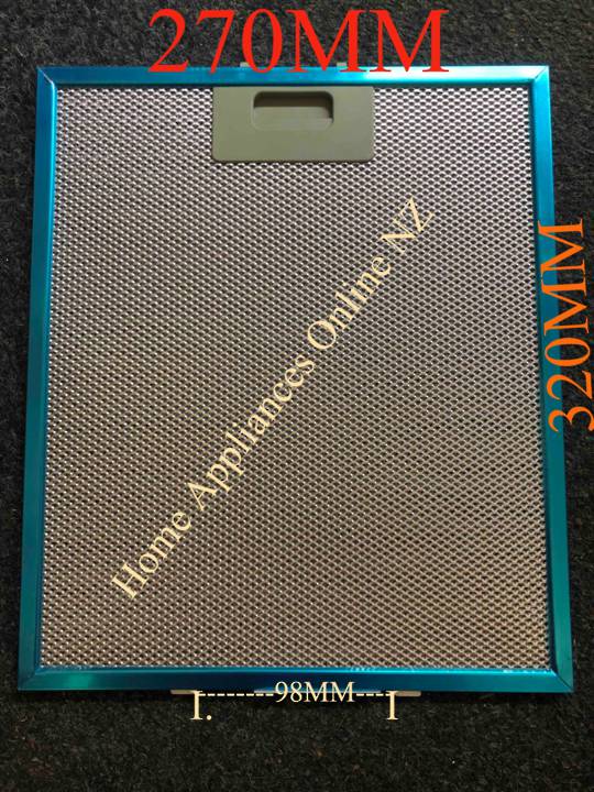 Baumatic Classique Parmco Bellini Rangehood Filter SYF353F