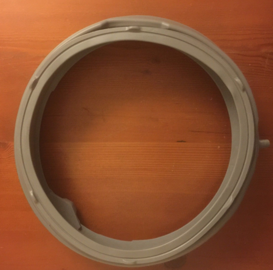 LG Washing Machine Door Seal Gasket WD1200D, With Hole In Bottom *ER1005C