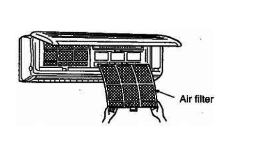 Mitsubishi Aircon Air Filter MSH07RV MSH09RV