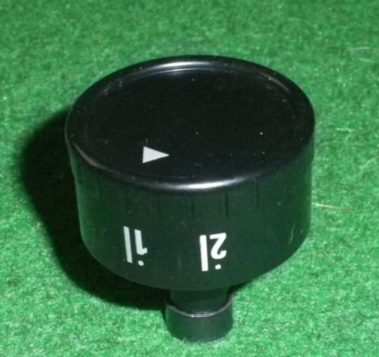 Smeg Dishwasher Black Timer Knob SA45X, PL454NE, PLA45X, SA45X