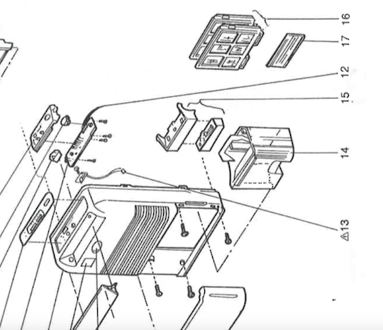 Mitsubishi Dehumidifier Air Filter MJ80JW1, MJ100KWX