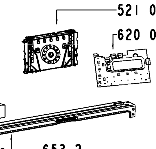 Whirlpool Washing Machine WFS1285AW Pcb Power Controller Board