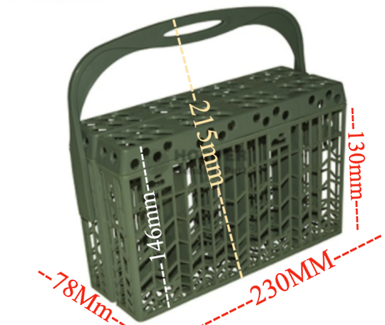Dishwasher Cutlery Basket BKD45S, BKD45W, BKD46W, BKD46S