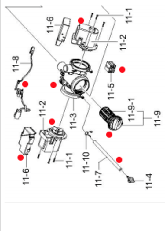Samsung Washing Machine Assy Pump Drain WD13J7825KP/SA, WD16J9845KG/SA