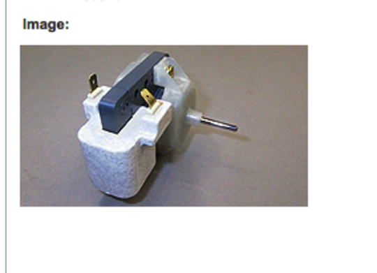 Fisher Paykel Fridge Freezer Fan Motor N308, N388 Made After 2005 *